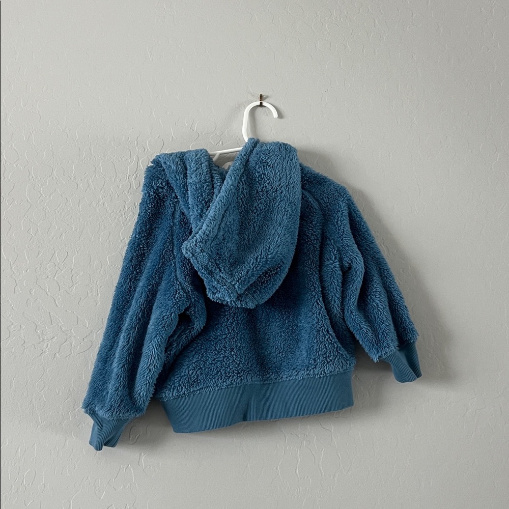 Hanna Andersson Teal Fleece Jacket - Picture 2 of 3